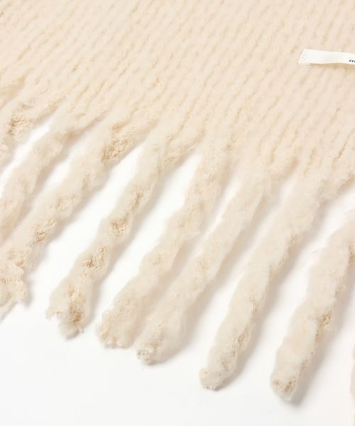 mysty woman（ミスティウーマン）の「ラッセルムジストール 345988（ストール/ショール・レディース・ライトブルー/カーキ/オレンジ/アイボリー・FREE）」の16枚目の写真