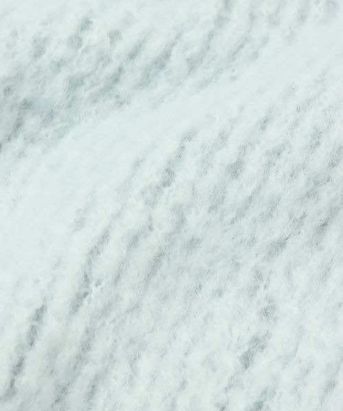 mysty woman（ミスティウーマン）の「ラッセルムジストール 345988（ストール/ショール・レディース・ライトブルー/カーキ/オレンジ/アイボリー・FREE）」の7枚目の写真