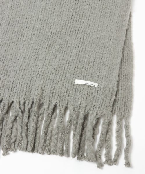 mysty woman（ミスティウーマン）の「ラッセルムジストール 345988（ストール/ショール・レディース・ライトブルー/カーキ/オレンジ/アイボリー・FREE）」の15枚目の写真