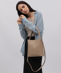 2WAYスクエアワンハンドルトートバッグ / 344263