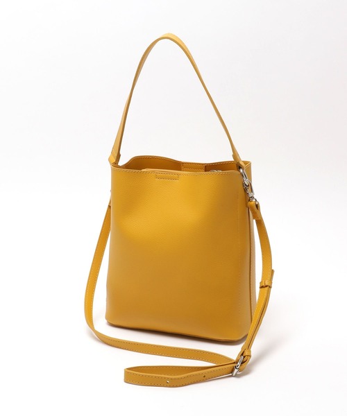 LAKOLE（ラコレ）の「2WAYスクエアワンハンドルトートバッグ / 344263（ショルダーバッグ・レディース・ブラック/ベージュ/ブルー/イエロー・FREE）」の14枚目の写真