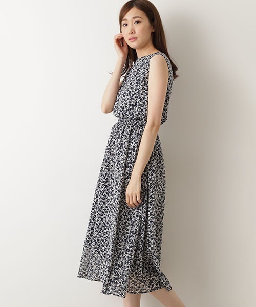 セール ブランド古着 ノースリーブワンピース ワンピース Natural Beauty Basic ナチュラルビューティーベーシック のファッション通販 Zozoused