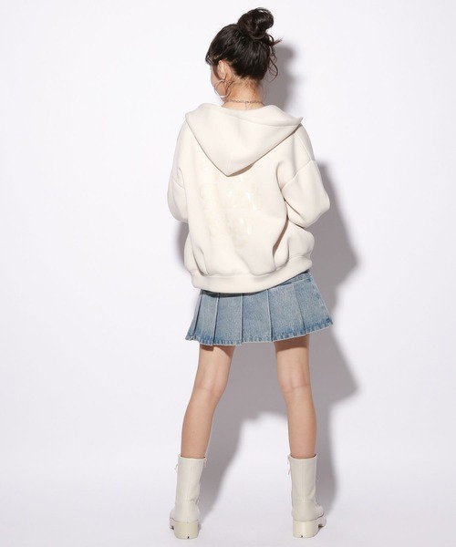 repipi armario（レピピ アルマリオ）の「ダンボールZIPパーカー（パーカー・キッズ・ナチュラル/サックスブルー/ブラック・SMALL/MEDIUM/LARGE）」の19枚目の写真