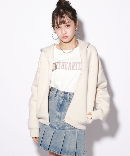 repipi armario（レピピ アルマリオ）の「ダンボールZIPパーカー（パーカー・キッズ・ナチュラル/サックスブルー/ブラック・SMALL/MEDIUM/LARGE）」の20枚目の写真