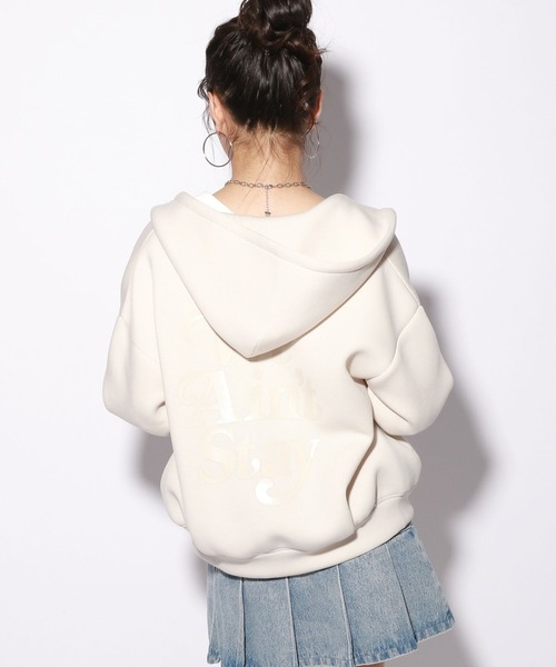 repipi armario（レピピ アルマリオ）の「ダンボールZIPパーカー（パーカー・キッズ・ナチュラル/サックスブルー/ブラック・SMALL/MEDIUM/LARGE）」の21枚目の写真