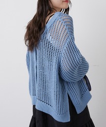 CIAOPANIC TYPY | ■【インナー付き】メッシュニットカーディガン(ニット/セーター)