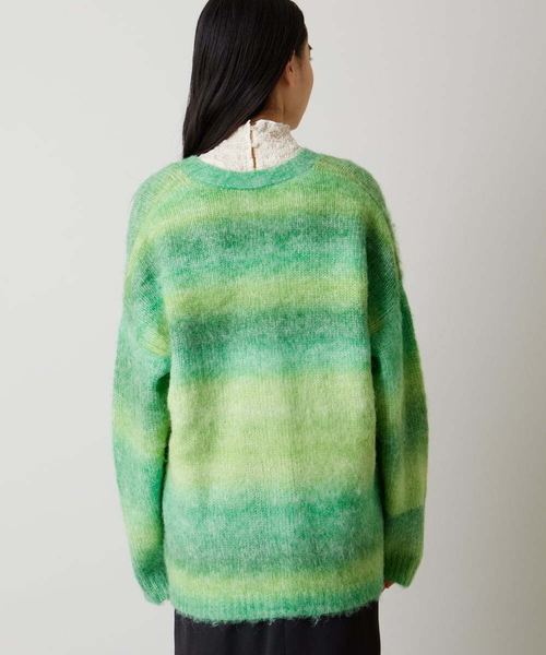 A de a.v.v(アードアー・ヴェ・ヴェ)の「グラデーションチュニックカーディガン(カーディガン/ボレロ・レディース・グリーン/イエロー・FREE)」の18枚目の写真