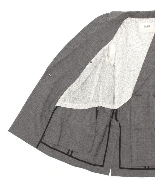 PONTI(ポンティ)の「【PONTI】GLEN CHECK JACKET(その他アウター・レディース・その他2・FREE)」の2枚目の写真