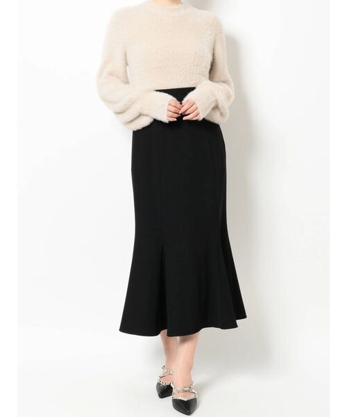 RESEXXY（リゼクシー）の「ボリュームシャギーニットトップス（ニット/セーター・レディース・ホワイト/ベージュ/ブラック・FREE）」の21枚目の写真