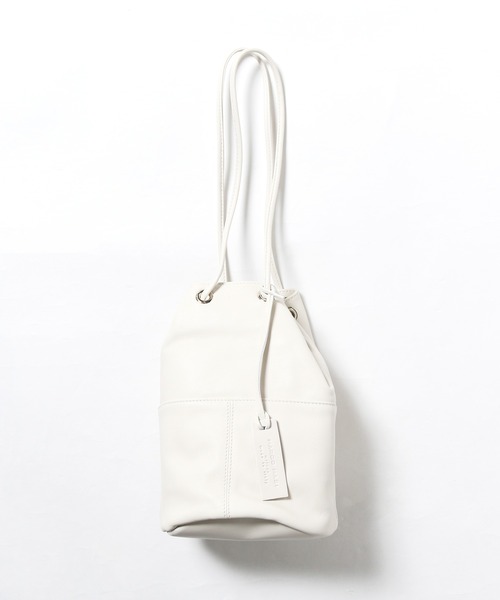 marco masi（マルコマージ）の「MARCO MASI/マルコマージ BUCKET BAG 巾着バッグ（ハンドバッグ・レディース・キャメル/ベージュ/ブラック・FREE）」の12枚目の写真