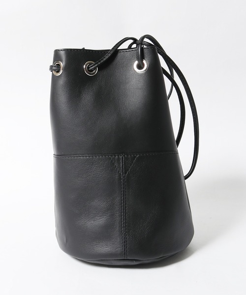 marco masi（マルコマージ）の「MARCO MASI/マルコマージ BUCKET BAG 巾着バッグ（ハンドバッグ・レディース・キャメル/ベージュ/ブラック・FREE）」の5枚目の写真