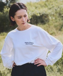EMMA NOVEMBER　（エマノーヴェンバー）の「Embroidery ヘビーウェイト USAコットン L/S Ｔシャツ（Tシャツ/カットソー）」