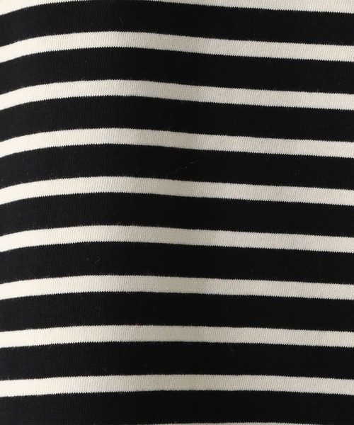 Heather（ヘザー）の「ボーダーロンT　166434（Tシャツ/カットソー・レディース・ホワイト/ブラック・FREE）」の5枚目の写真