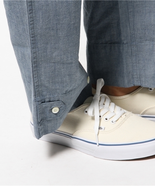 FREAK'S STORE（フリークスストア）の「YOUNG & OLSEN the DRUGOODS STORE/ヤングアンドオルセンドライグッズストア 別注パジャマパンツ                 （その他パンツ・メンズ・サックスブルー・3/4）」の8枚目の写真