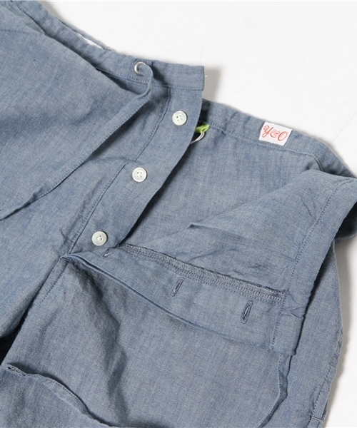 FREAK'S STORE（フリークスストア）の「YOUNG & OLSEN the DRUGOODS STORE/ヤングアンドオルセンドライグッズストア 別注パジャマパンツ                 （その他パンツ・メンズ・サックスブルー・3/4）」の9枚目の写真