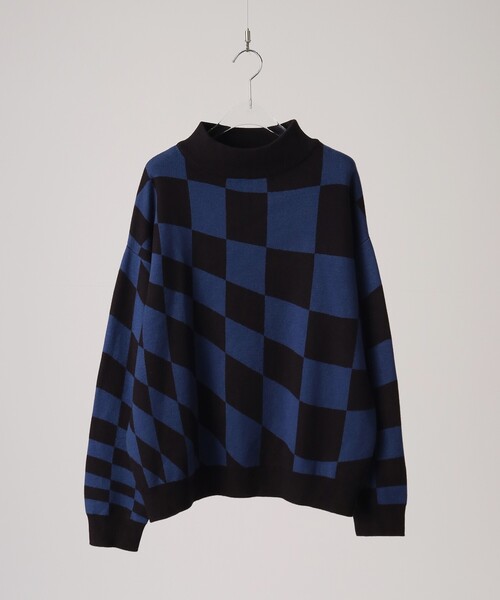 tk.TAKEO KIKUCHI(ティーケータケオキクチ)の「◆YOJIGENニットプルオーバー(ニット/セーター・メンズ・ネイビー系4/ホワイト系7/ダークブラウン系4・02/03)」の3枚目の写真