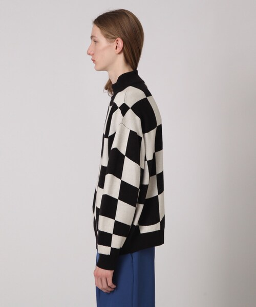 tk.TAKEO KIKUCHI(ティーケータケオキクチ)の「◆YOJIGENニットプルオーバー(ニット/セーター・メンズ・ネイビー系4/ホワイト系7/ダークブラウン系4・02/03)」の6枚目の写真