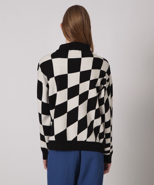 tk.TAKEO KIKUCHI(ティーケータケオキクチ)の「◆YOJIGENニットプルオーバー(ニット/セーター・メンズ・ネイビー系4/ホワイト系7/ダークブラウン系4・02/03)」の7枚目の写真