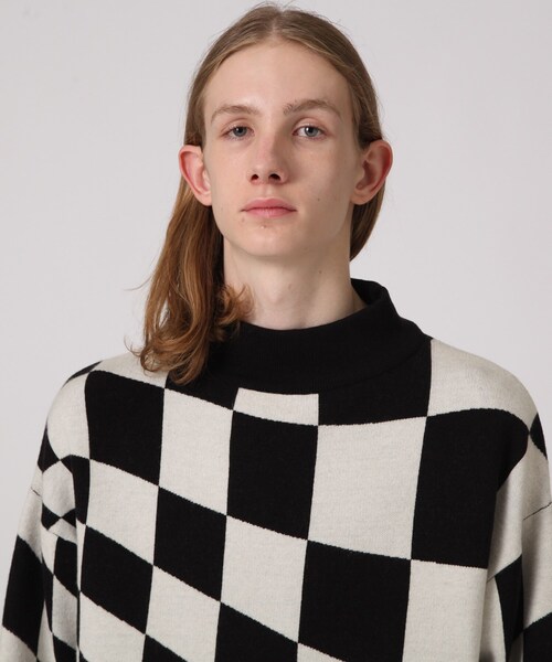 tk.TAKEO KIKUCHI(ティーケータケオキクチ)の「◆YOJIGENニットプルオーバー(ニット/セーター・メンズ・ネイビー系4/ホワイト系7/ダークブラウン系4・02/03)」の8枚目の写真