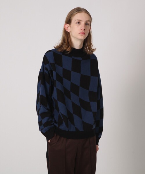 tk.TAKEO KIKUCHI(ティーケータケオキクチ)の「◆YOJIGENニットプルオーバー(ニット/セーター・メンズ・ネイビー系4/ホワイト系7/ダークブラウン系4・02/03)」の14枚目の写真