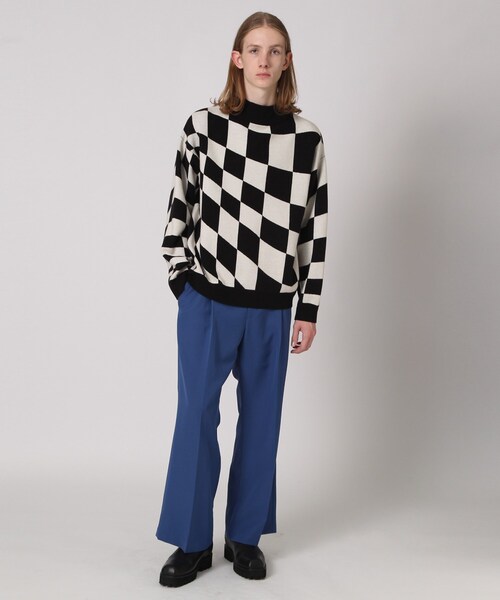 tk.TAKEO KIKUCHI(ティーケータケオキクチ)の「◆YOJIGENニットプルオーバー(ニット/セーター・メンズ・ネイビー系4/ホワイト系7/ダークブラウン系4・02/03)」の18枚目の写真