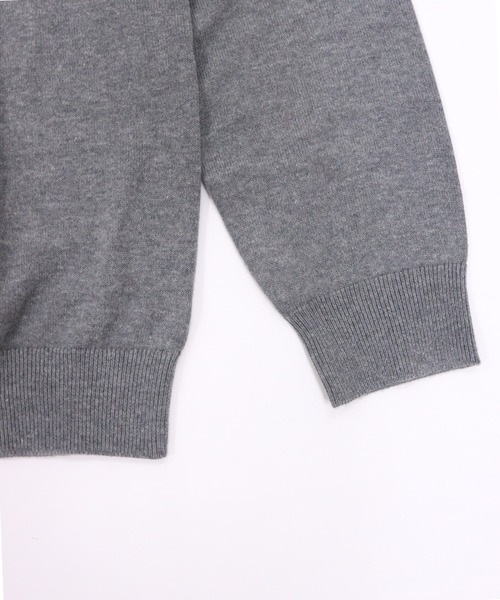 GIORDANO（ジョルダーノ）の「[ GIORDANO ]タートルネックニット (ユニセックス)（ニット/セーター・メンズ・カーキ/グレー・MEDIUM/LARGE/X-LARGE）」の3枚目の写真