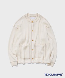 marka | STUDIOUS別注 WAFFLE CARDIGAN(カーディガン/ボレロ)