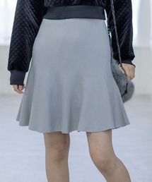 clear | フレアニットミニスカート【セット可】 ≪2022AW新作≫(スカート)