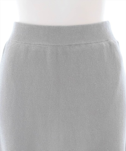 clear（クリア）の「フレアニットミニスカート[セットアップ可能]（スカート・レディース・ブラック/グレー/アイボリー・F）」の8枚目の写真
