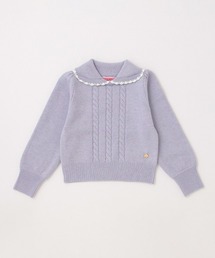 kate spade new york kids（ケイトスペードニューヨーク）の「インファント・トドラー 衿つきセーター（ニット/セーター・キッズ）」