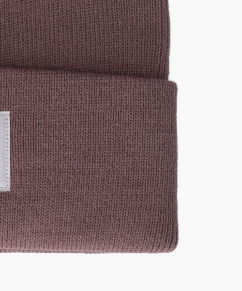 Carhartt（カーハート）の「carhartt  SHORT WATCH HAT（ニットキャップ/ビーニー・メンズ・グレー/ブラック/ダークベージュ・F）」の9枚目の写真