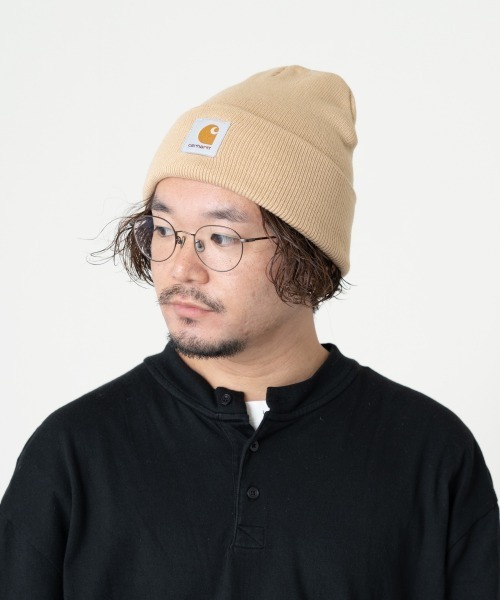 ニットキャップ・ビーニー CARHARTT SHORT WATCH HAT 5MM300 Carhartt（カーハート）の「carhartt SHORT WATCH HAT（ニット