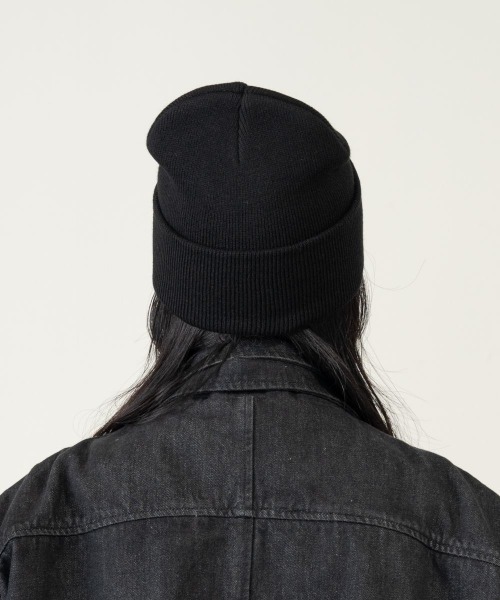 Carhartt（カーハート）の「carhartt  SHORT WATCH HAT（ニットキャップ/ビーニー・メンズ・グレー/ブラック/ダークベージュ・F）」の21枚目の写真