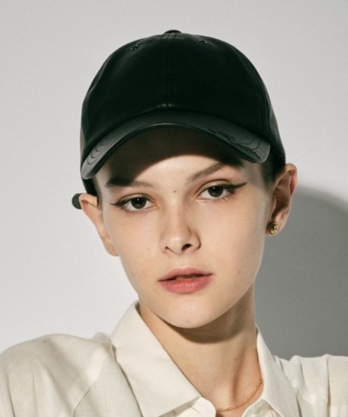 BACKLASH(バックラッシュ)の「Ballet by BACKLASH/バレエ バイ バックラッシュ/Leather cap(キャップ・レディース・ブラック・FREE)」の1枚目の写真