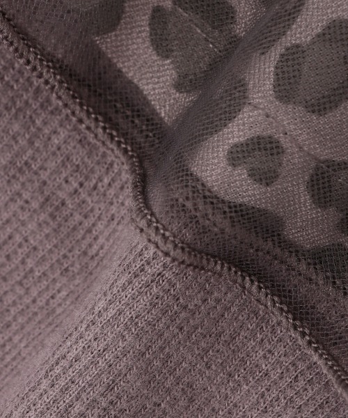 petit main（プティマイン）の「チュールつきレギンス（スカート・キッズ・チャコール/アイボリー/ライトピンク・80ｃｍ/120cm/110cm/90cm/130cm/100cm）」の11枚目の写真