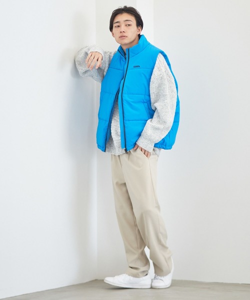 LOWRYS FARM（ローリーズファーム）の「ＧＥＲＲＹＺＩＰベスト　169537（その他アウター・メンズ・ブラック/ブルー・MEDIUM/LARGE）」の19枚目の写真