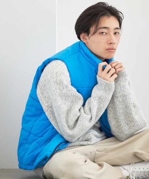 LOWRYS FARM（ローリーズファーム）の「ＧＥＲＲＹＺＩＰベスト　169537（その他アウター・メンズ・ブラック/ブルー・MEDIUM/LARGE）」の21枚目の写真