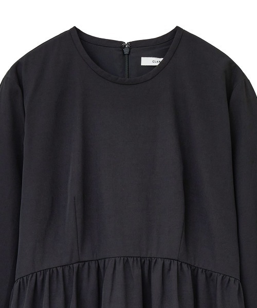 CLANE(クラネ)の「CLANE/クラネ/TIERED ONE PIECE(ワンピース・メンズ・ベージュ/グリーン/ブラック・1)」の12枚目の写真