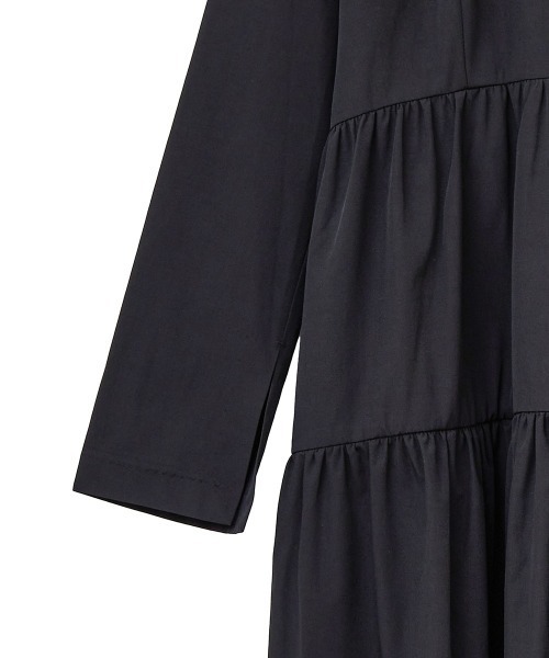 CLANE(クラネ)の「CLANE/クラネ/TIERED ONE PIECE(ワンピース・メンズ・ベージュ/グリーン/ブラック・1)」の13枚目の写真