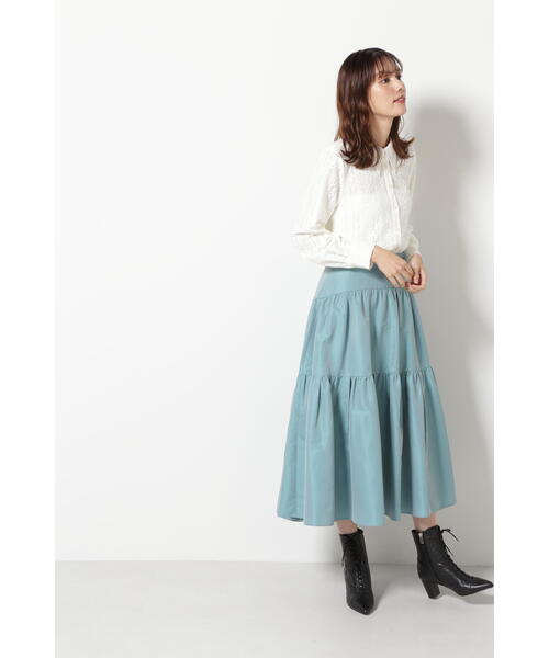 JILL STUART(ジルスチュアート)の「◆エマレースブラウス(シャツ/ブラウス・レディース・ブラック/ホワイト・SMALL/MEDIUM)」の14枚目の写真