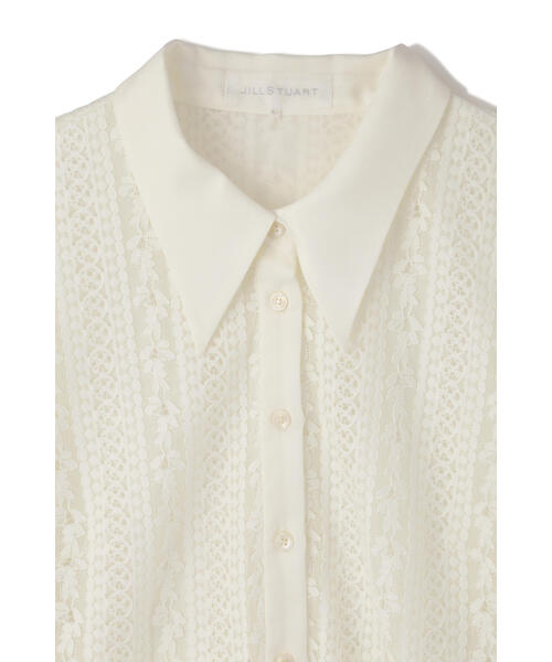 JILL STUART(ジルスチュアート)の「◆エマレースブラウス(シャツ/ブラウス・レディース・ブラック/ホワイト・SMALL/MEDIUM)」の18枚目の写真