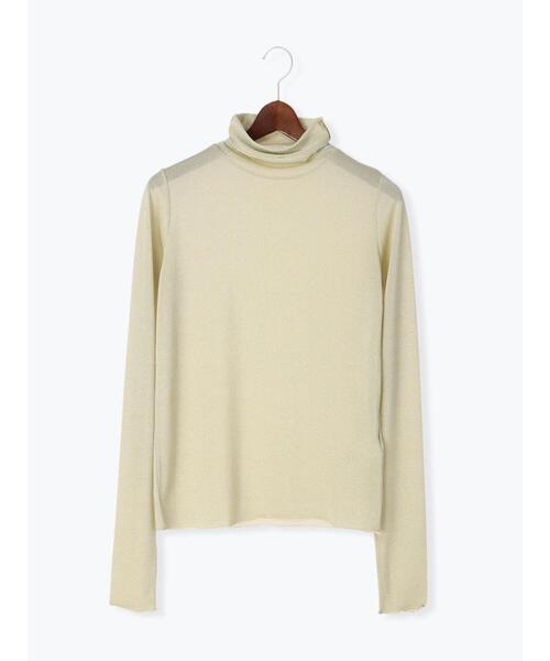 Te chichi（テチチ）の「ラメタートルネックカットソー（Tシャツ/カットソー・レディース・ゴールド/シルバー/ブラック・ﾌﾘ-）」の13枚目の写真