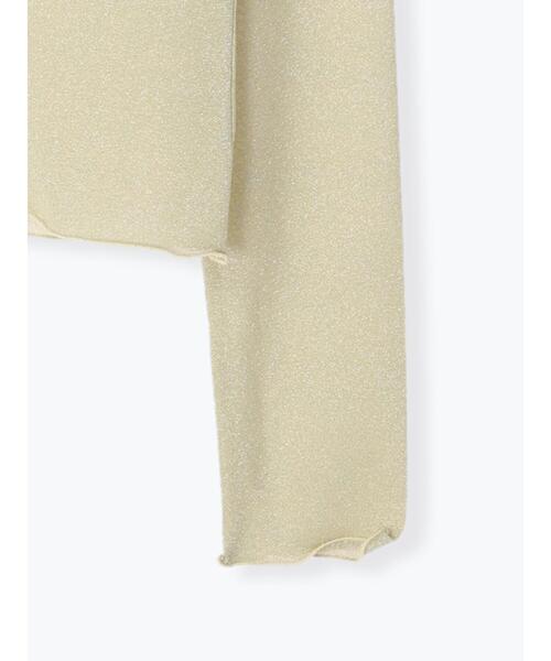 Te chichi（テチチ）の「ラメタートルネックカットソー（Tシャツ/カットソー・レディース・ゴールド/シルバー/ブラック・ﾌﾘ-）」の16枚目の写真