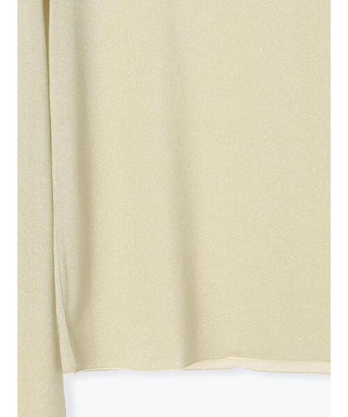 Te chichi（テチチ）の「ラメタートルネックカットソー（Tシャツ/カットソー・レディース・ゴールド/シルバー/ブラック・ﾌﾘ-）」の17枚目の写真