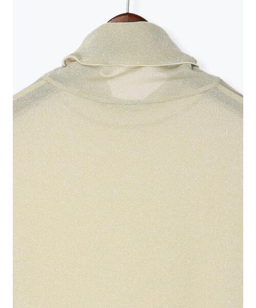 Te chichi（テチチ）の「ラメタートルネックカットソー（Tシャツ/カットソー・レディース・ゴールド/シルバー/ブラック・ﾌﾘ-）」の18枚目の写真