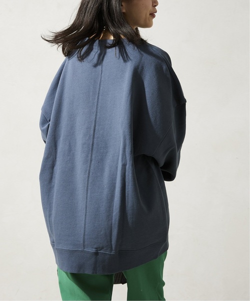 JOURNAL STANDARD relume（ジャーナルスタンダード　レリューム）の「CALIFORNIA UPCYCLE クルーネックスウェット（スウェット・メンズ・ライトグレー/ダークブルー/ブラック系その他/イエロー・MEDIUM/LARGE）」の18枚目の写真