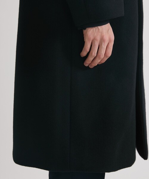 UNITED TOKYO（ユナイテッドトウキョウ）の「COLOR BLOCK ULSTER COAT（ダウンジャケット/コート・メンズ・ネイビー/ダークグレー・2/1）」の13枚目の写真