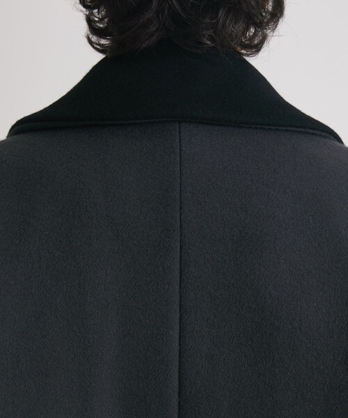 UNITED TOKYO（ユナイテッドトウキョウ）の「COLOR BLOCK ULSTER COAT（ダウンジャケット/コート・メンズ・ネイビー/ダークグレー・2/1）」の14枚目の写真