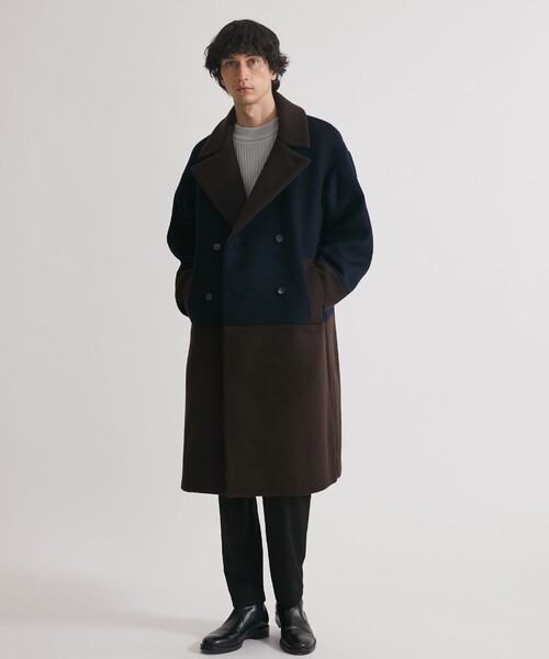 UNITED TOKYO（ユナイテッドトウキョウ）の「COLOR BLOCK ULSTER COAT