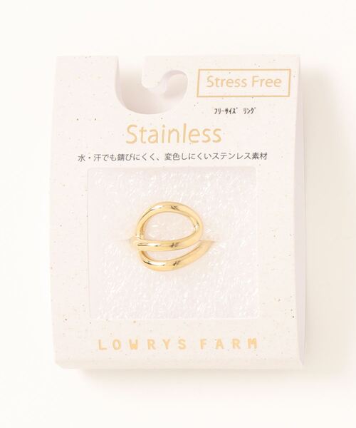 LOWRYS FARM(ローリーズファーム)の「ステンレス1Pリング 180651(リング・レディース・その他1/その他2/オフホワイト/ブルー系その他/イエロー系その他・FREE)」の20枚目の写真